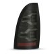 2005-2015 Toyota Tacoma AlphaRex LUXX-Series LED Tail Lights Alpha-Black with Activation Light an...