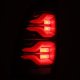 2005-2015 Tacoma AlphaRex LUXX-Series Black LED Tail Lights with Activation Light & Sequential Am...