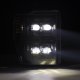 2004-2008 Lincoln Mark LT AlphaRex Pro-Series Black Projector Headlights