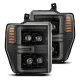 2004-2008 Lincoln Mark LT AlphaRex Pro-Series Black Projector Headlights