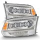 2009-2018 RAM 2500 AlphaRex LED Projector Headlights Plank Style with ACT Light and Sequential Si...