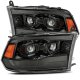 09-18 RAM 1500, 10-18 RAM 2500/3500 AlphaRex Pro-Series Projector Headlights Black