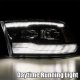 2009-2018 RAM 1500HD, 2010-2018 RAM 2500/3500HD AlphaRex Pro-Series Black Projector Headlights