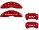 2015-2019 Ford Mustang 5.0 MGP Caliper Covers Red