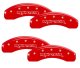 2010-14 Ford Raptor SVT Caliper Covers MGP - Red set