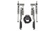 Fits Jeep JL Piggyback Shock Kit Falcon SP2 3.5 e-Adjust 2-4.5 " Lift For 10+ Wrangler JL 4dr Ter...