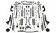 Fits Jeep JK Long Arm Suspension 6 " Alpine RT6 System and Falcon 3.3 Fast Adjust For 07-18 Wrang...