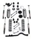 Fits Jeep JKU 4dr 4 " Lift Kit w/ 9550 Shocks and Track Bar 07-18 Wrangler JKU TeraFlex