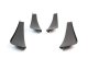 APR Performance Carbon Fiber Front Bumper Canards fits 2017-up Honda Type R