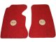 1958 C1 Corvette Floor Mats with Embroidered Logo