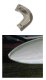 C1 1956-1961 Corvette Door-End Mouldings