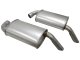 C3 1979-1982 Corvette Aluminized Hideaway Mufflers 2 1/2 Inch