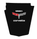 1980-1981 Corvette C3 Replacement Hood Liner w/Color Logo Emblem