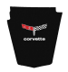 1980-1981 Corvette C3 Replacement Hood Liner w/Color Logo Emblem