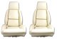 C4 1984-1988 Corvette Standard Seat Foam 4 Piece Kit