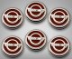 1984-1996 Corvette C4 Style Fluid Cap Cover Sets 6PC - Manual Transmission