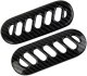 1997-2004 Corvette C5 Carbon Fiber A-Pillar A/C Vent Overlays 