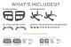 2020-2022 Ford Super Duty Morimoto 1Banger Fog Light Upgrade Kit with Adjustable Brackets