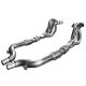 Kooks 2015-2024 Ford Mustang GT/Dark Horse V8 5.0L 1-7/8in SS Headers w/ GREEN Catted Connection ...