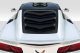 2014-2019 Corvette C7 Duraflex ZLR Rear Window Louver - 1 Piece