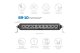 Pro Comp Motorsports Series 10-Inch High Intensity LED Light Bar with Mounting Hardware and Lifet...