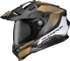 ScorpionEXO XT9000 Full Face Carbon Fiber Adventure Motorcycle Helmet (Trailhead Graphic Matte Go...