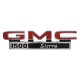 1971-1972 GMC Truck Front Fender Emblem, "GMC 1500 Sierra", Sold as a Pair
