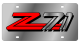 1999 Chevrolet Z71 Eurosport Daytona Stainless Steel License Plate