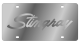 Chevrolet Corvette Stingray Stainless Steel License Plate Eurosport Daytona