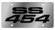 Chevrolet SS 454 Stainless Steel License plate Eurosport Daytona