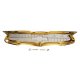 1957 Full-Size Chevrolet Gold Trunk Emblem Assembly, Bel Air 6-Cylinder, Each