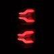 2014-2021 Toyota Tundra AlphaRex Luxx-Series LED Tail Lights Black with Activation Light and Sequ...