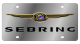 Chrysler Sebring Stainless Steel License Plate by Eurosport Daytona