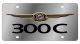 Chrysler 300 C Stainless Steel License Plate by Eurosport Daytona
