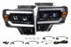 09-14 Ford F-150 Morimoto XB Evo Hybrid Headlights Pair Bi-LED Projectors DOT Compliant