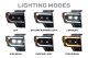 09-14 Ford F-150 Morimoto XB Evo Hybrid Headlights Pair Bi-LED Projectors DOT Compliant