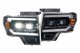 09-14 Ford F-150 Morimoto XB Evo Hybrid Headlights Pair Bi-LED Projectors DOT Compliant