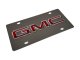 GMC Stainless Steel License Plate
