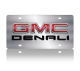 2019 GMC Denali Eurosport Daytona Stainless Steel License Plate