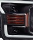 2017-2018 AlphaRex Pro-Series Black Projector Headlights