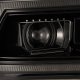 2019-2022 RAM 2500 AlphaRex LUXX-Series LED Projector Headlights Plank Style Black with Activatio...