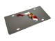 Florida Flag State Outline Stainless Steel License Plate by Eurosport Daytona