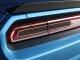 2008-2014 Dodge Challenger Tail Light Smoked Plexi Trim Plate with Polished Trim