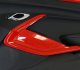 2016-2018 Camaro Custom Painted Center Door Panel Pads Shown with Optional Accessories
