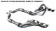 2016-2019 Mustang Shelby GT350 American Racing Headers Direct Connect System