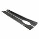 2020-2025 Corvette C8 Dry Carbon Fiber Side Skirt Extensions