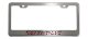 2020-2025 Corvette C8 License Plate Frame Corvette Racing Style - Stainless Steel