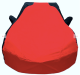 2020-2025 Corvette C8 SR1 Performance Ultraguard Plus Indoor/Outdoor Car Cover - Red/Black