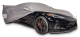 2020-2025 Corvette C8 SR1 Performance Ultraguard Stretch Satin Indoor Car Cover - Grey