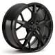2020-2024 Corvette C8 19" & 20" 5-Open Trident Spoke Wheel Kit in Black (Includes 4)